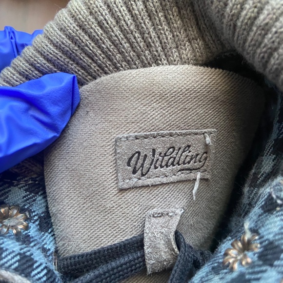 WILDING Barefoot Gray Kid Shoes with Lace EU 32 - Picture 8 of 11